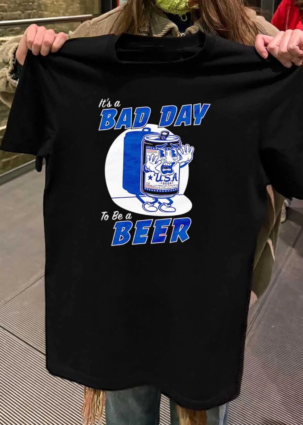 It's A Bad Day To Be Beer USA - Adult & Kids T-Shirts, Sweatshirts & Hoodies apparel design preview 2