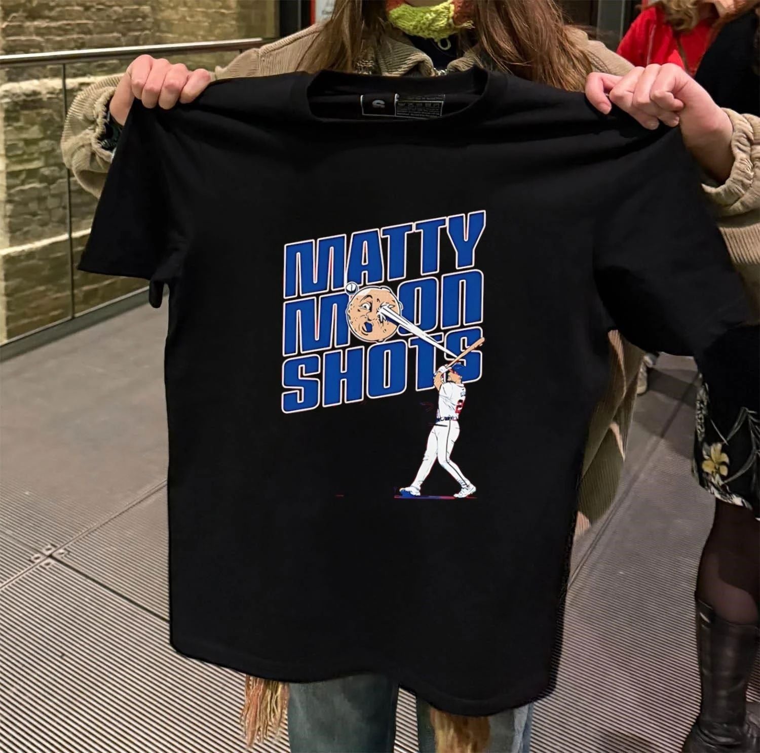Atlanta Braves Matt Olson Matty Moonshots signature - Adult & Kids T-Shirts, Sweatshirts & Hoodies apparel design preview 2