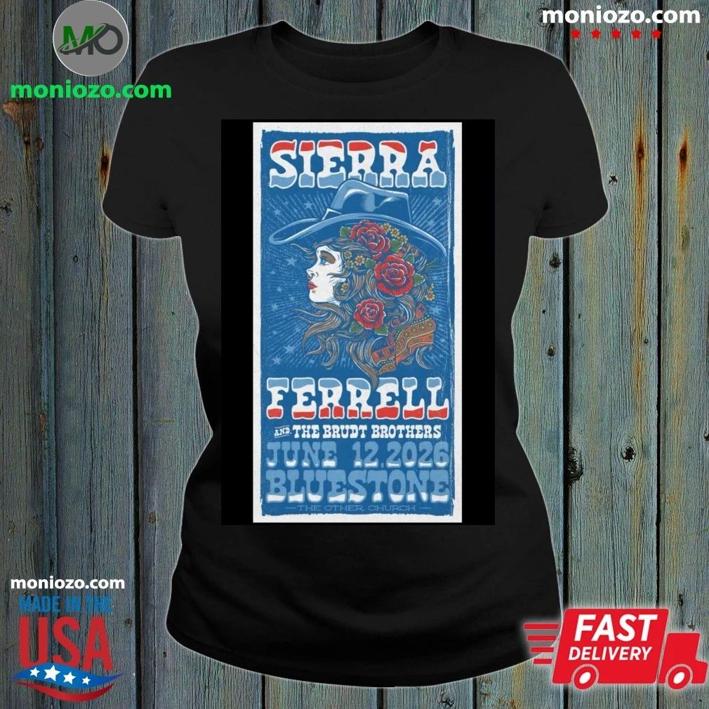Original Sierra Ferrell Columbus OH 6 12 2026 Poster - Adult & Kids T-Shirts, Sweatshirts & Hoodies apparel design preview 1