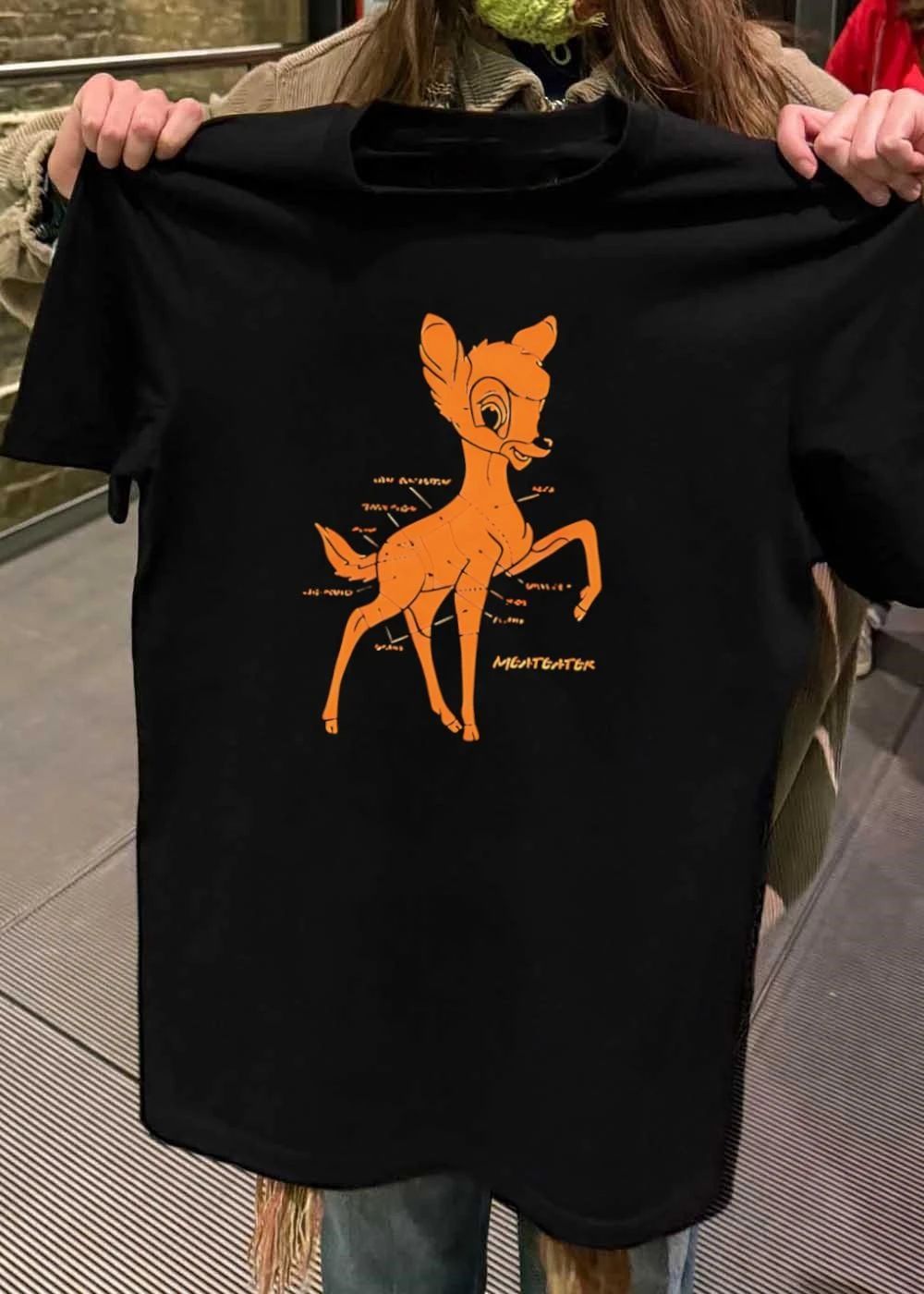 Themeateater butchering bambI - Adult & Kids T-Shirts, Sweatshirts & Hoodies apparel design preview 2