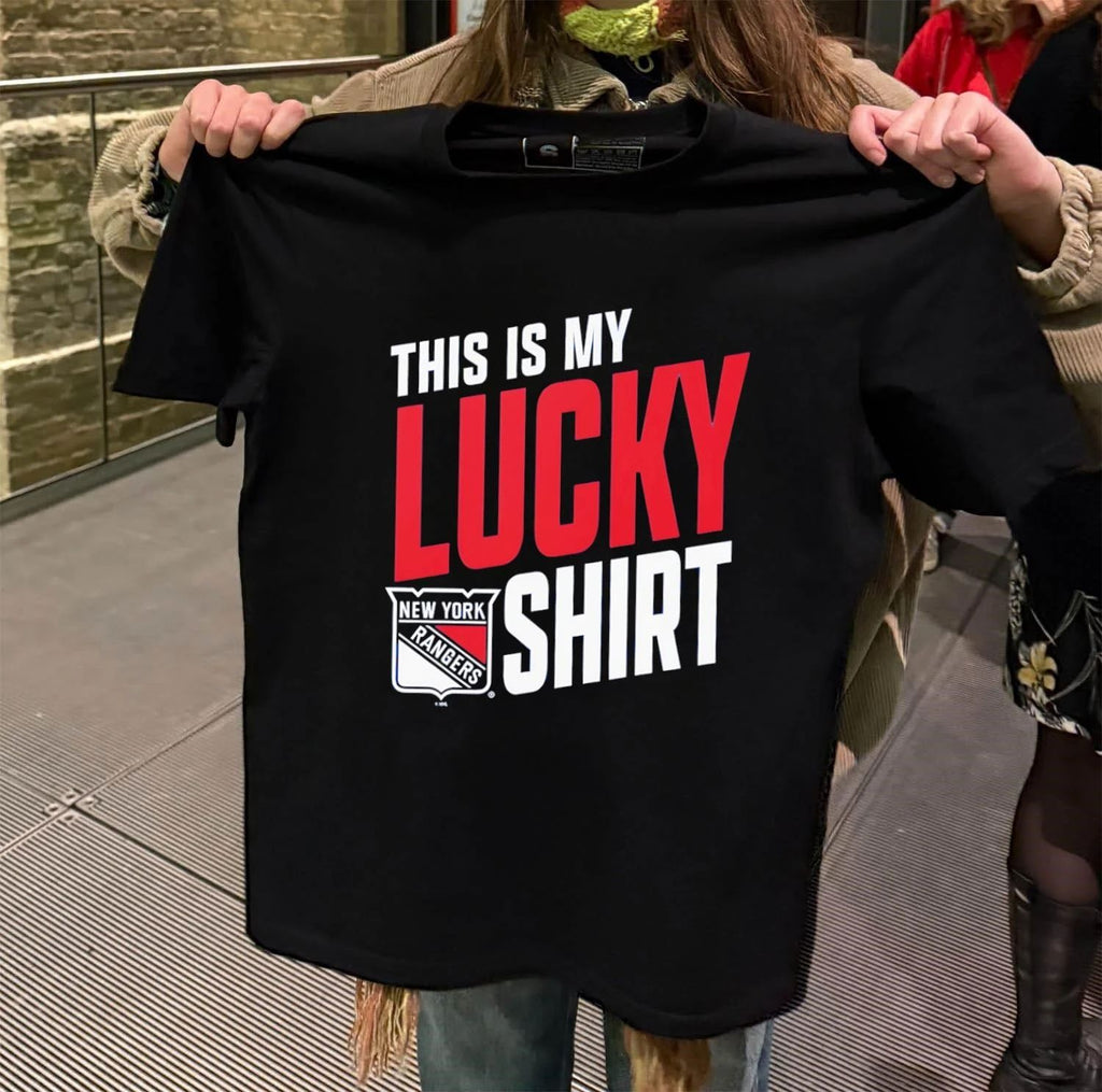 New York Rangers This Is My Lucky hockey 2026 - Adult & Kids T-Shirts, Sweatshirts & Hoodies apparel design preview 2