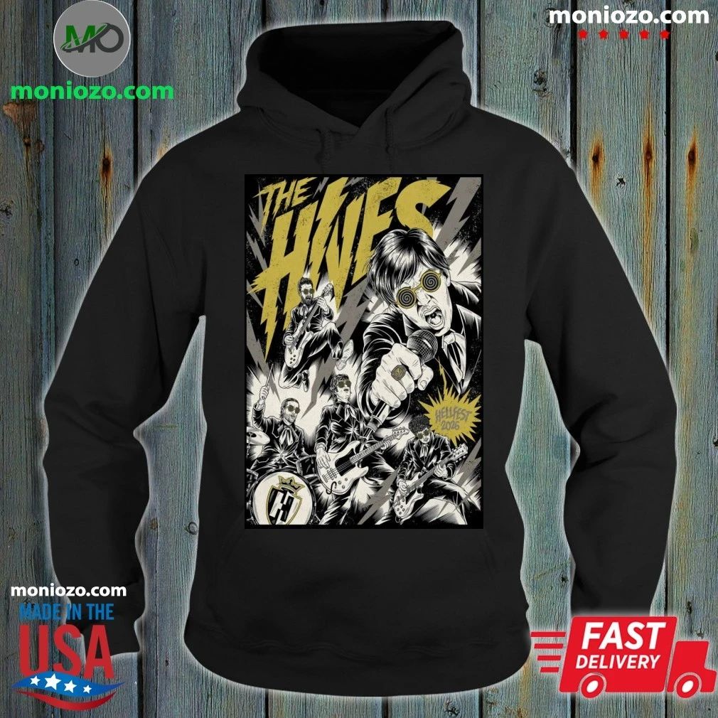 Original The Hives Clisson FR On 6 21 2026 Poster - Adult & Kids T-Shirts, Sweatshirts & Hoodies apparel design preview 2