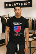 American Legends Are Born In May - Adult & Kids T-Shirts, Sweatshirts & Hoodies apparel design preview 1