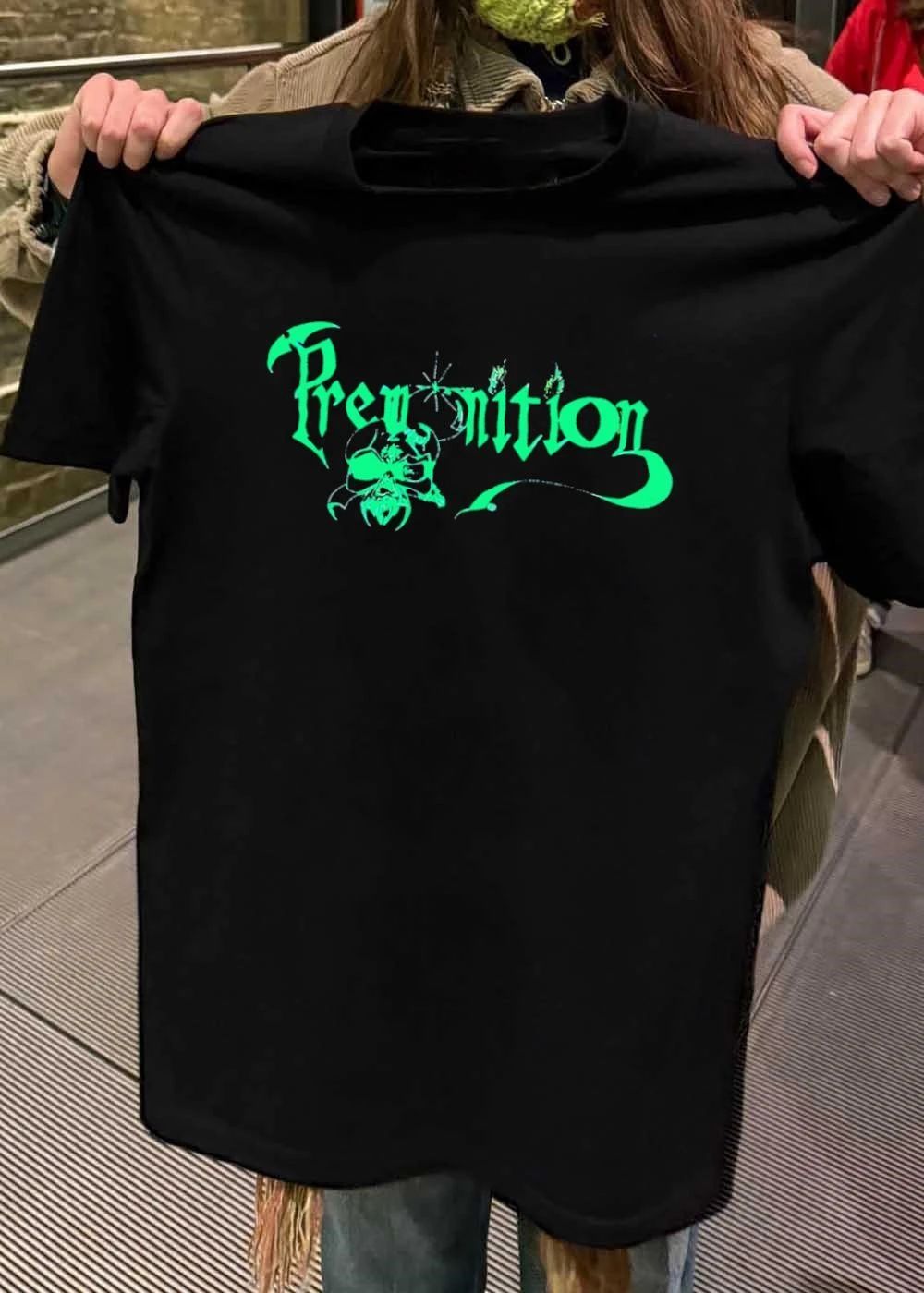 Premonition Skull Logo Neon - Adult & Kids T-Shirts, Sweatshirts & Hoodies apparel design preview 2