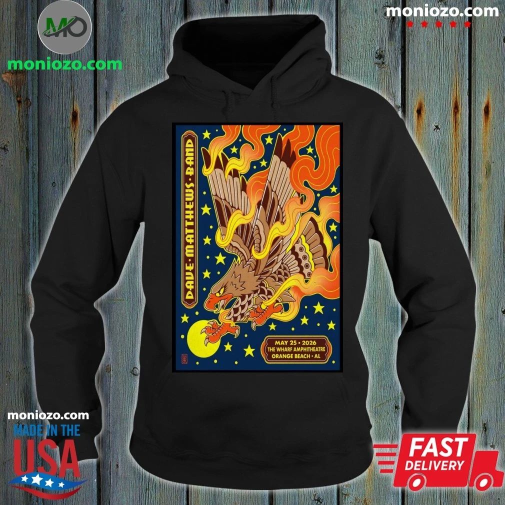 Original Dave Matthews Band The Wharf Amphitheater in - Adult & Kids T-Shirts, Sweatshirts & Hoodies apparel design preview 2