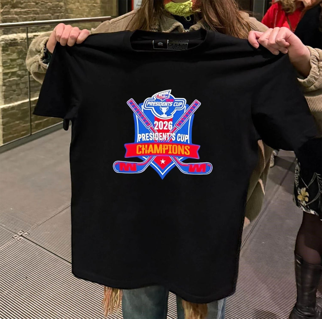 Evansville Thunderbolts 2026 President's Cup - Adult & Kids T-Shirts, Sweatshirts & Hoodies apparel design preview 2