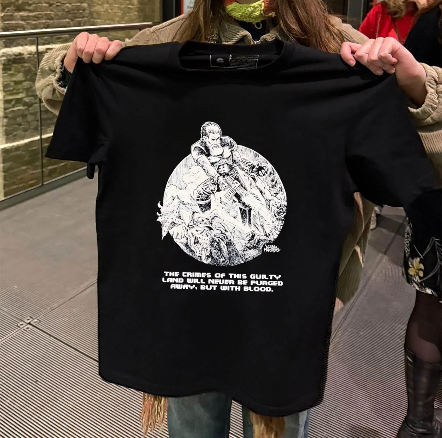 John Brown Abolitionist Quote Demon Civil War - Adult & Kids T-Shirts, Sweatshirts & Hoodies apparel design preview 2