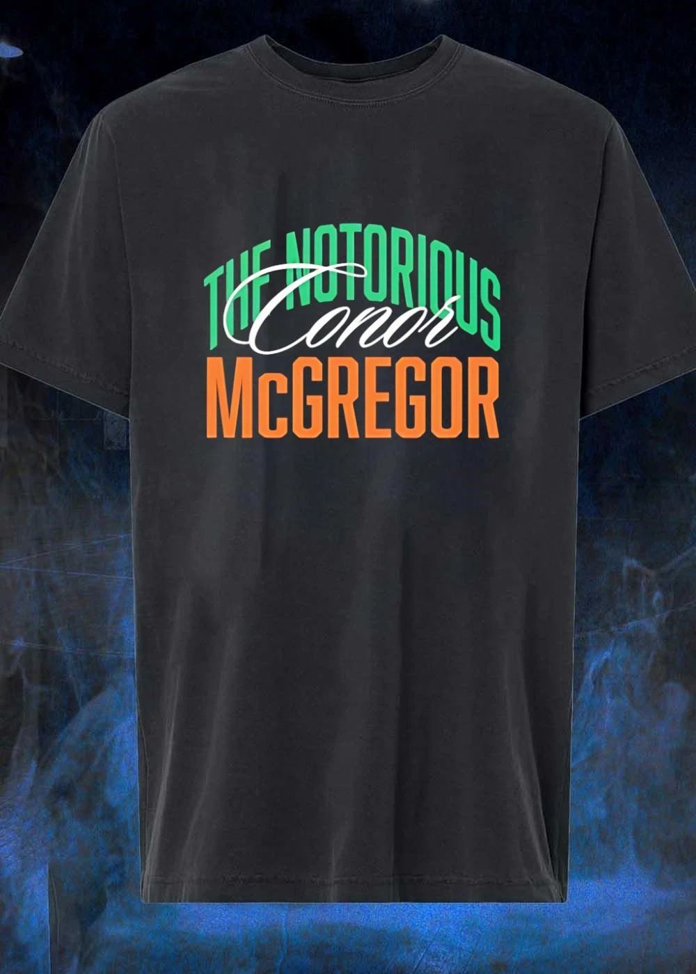 The Notorious Conor McGregor Irish Flag - Adult & Kids T-Shirts, Sweatshirts & Hoodies apparel design preview 1