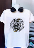 The Black Crowes Eagle Cannabis Marijuana Leaf Logo - Adult & Kids T-Shirts, Sweatshirts & Hoodies apparel design preview 1