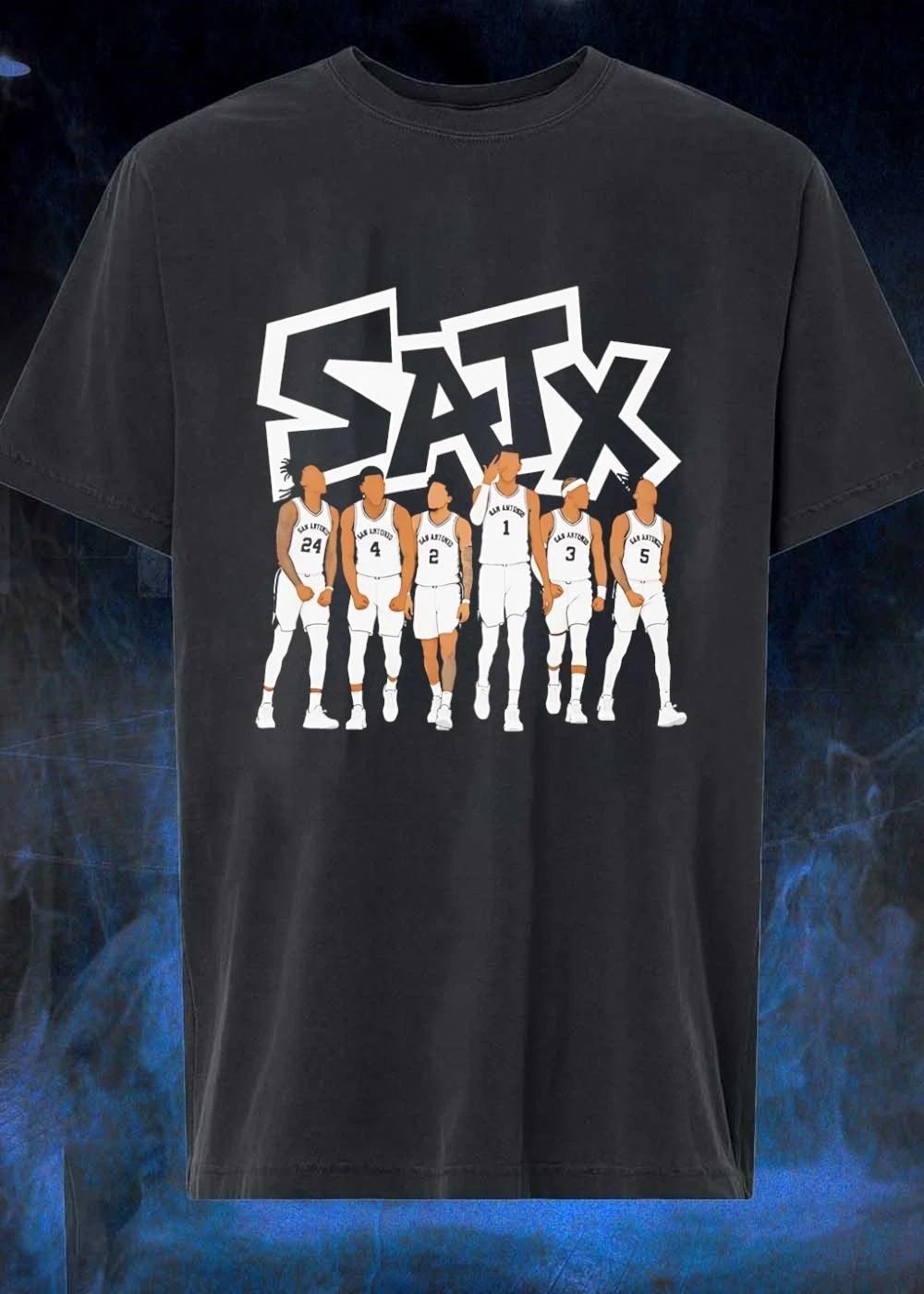 SATX San Antonio Players Minimalist - Adult & Kids T-Shirts, Sweatshirts & Hoodies apparel design preview 1