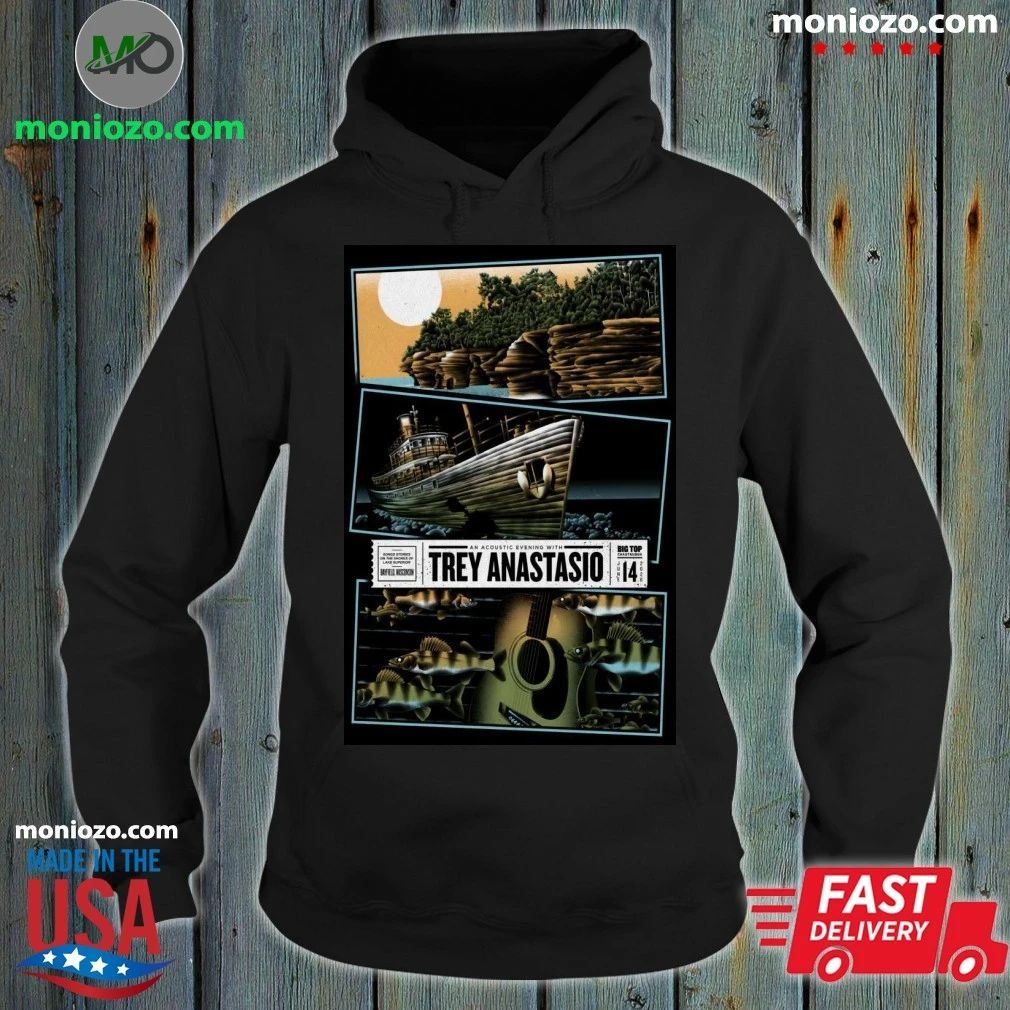 Trey Anastasio June 14 2026 Lake Superior Big Top - Adult & Kids T-Shirts, Sweatshirts & Hoodies apparel design preview 2