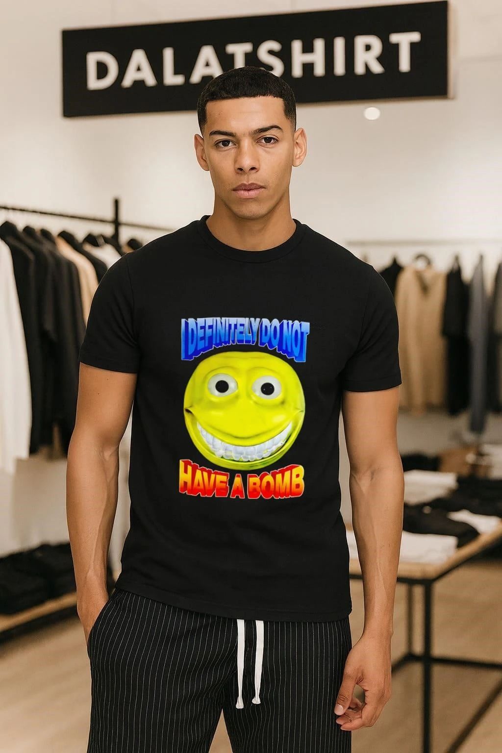 I Definitely Do Not Have A Bomb - Adult & Kids T-Shirts, Sweatshirts & Hoodies apparel design preview 1