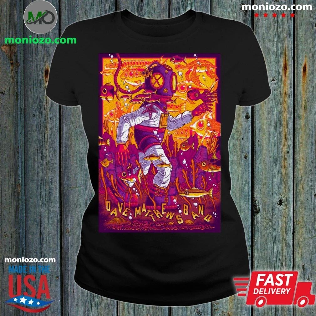 Original Dave Matthews Band In West Palm Beach FL On - Adult & Kids T-Shirts, Sweatshirts & Hoodies apparel design preview 1