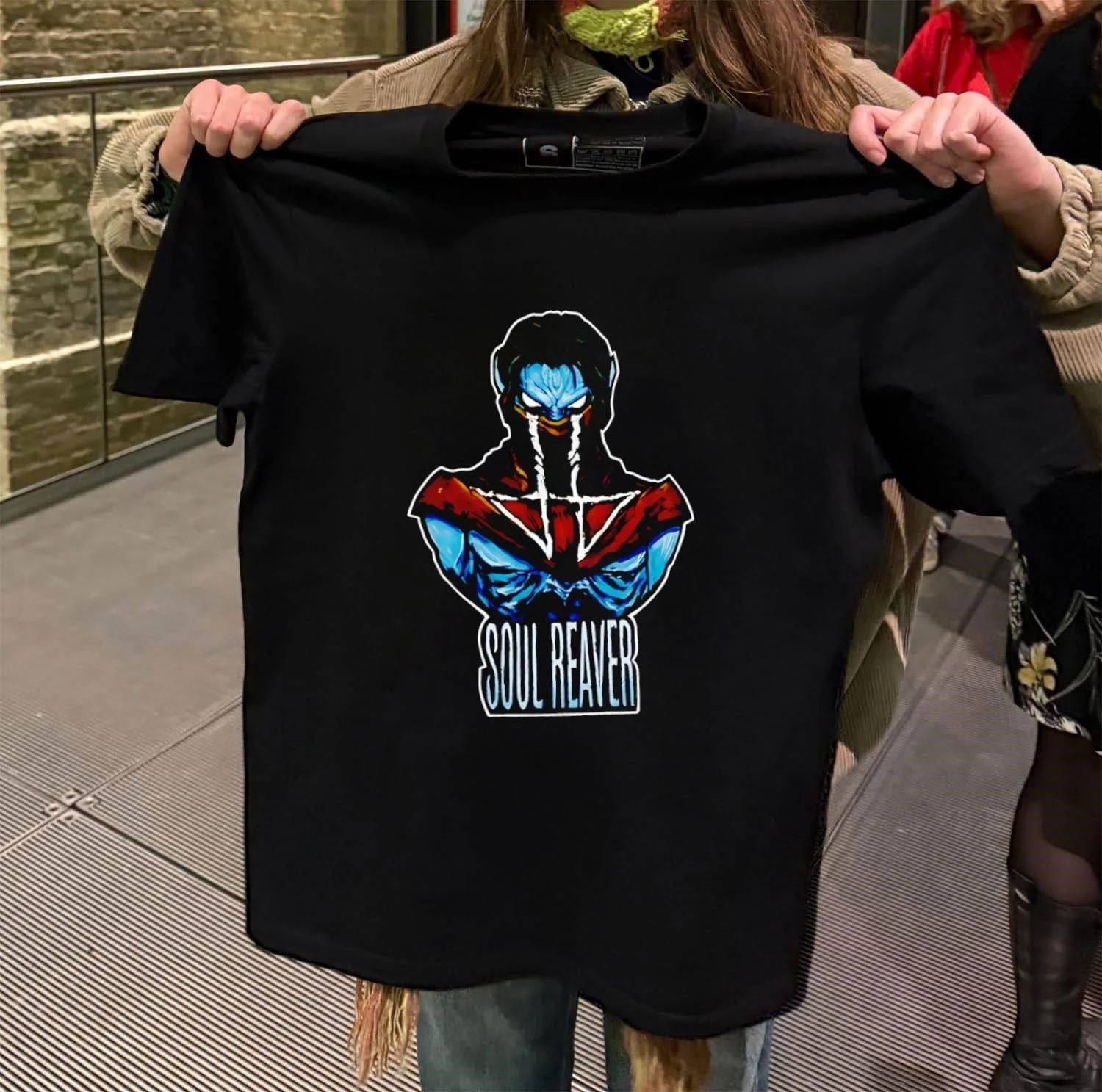 Legacy Of Kain Soul Reaver Raziel Video Game - Adult & Kids T-Shirts, Sweatshirts & Hoodies apparel design preview 2