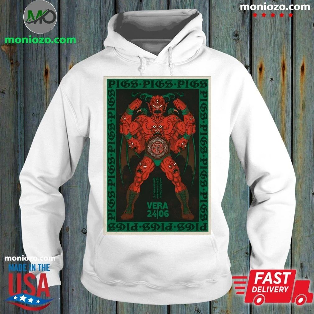 PIGS Jun 24 2026 Vera Groningen, Netherlands Poster - Adult & Kids T-Shirts, Sweatshirts & Hoodies apparel design preview 2