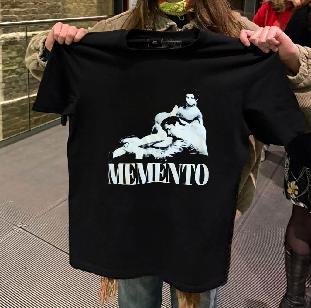 Memento Couple Graphic Movie Poster - Adult & Kids T-Shirts, Sweatshirts & Hoodies apparel design preview 2