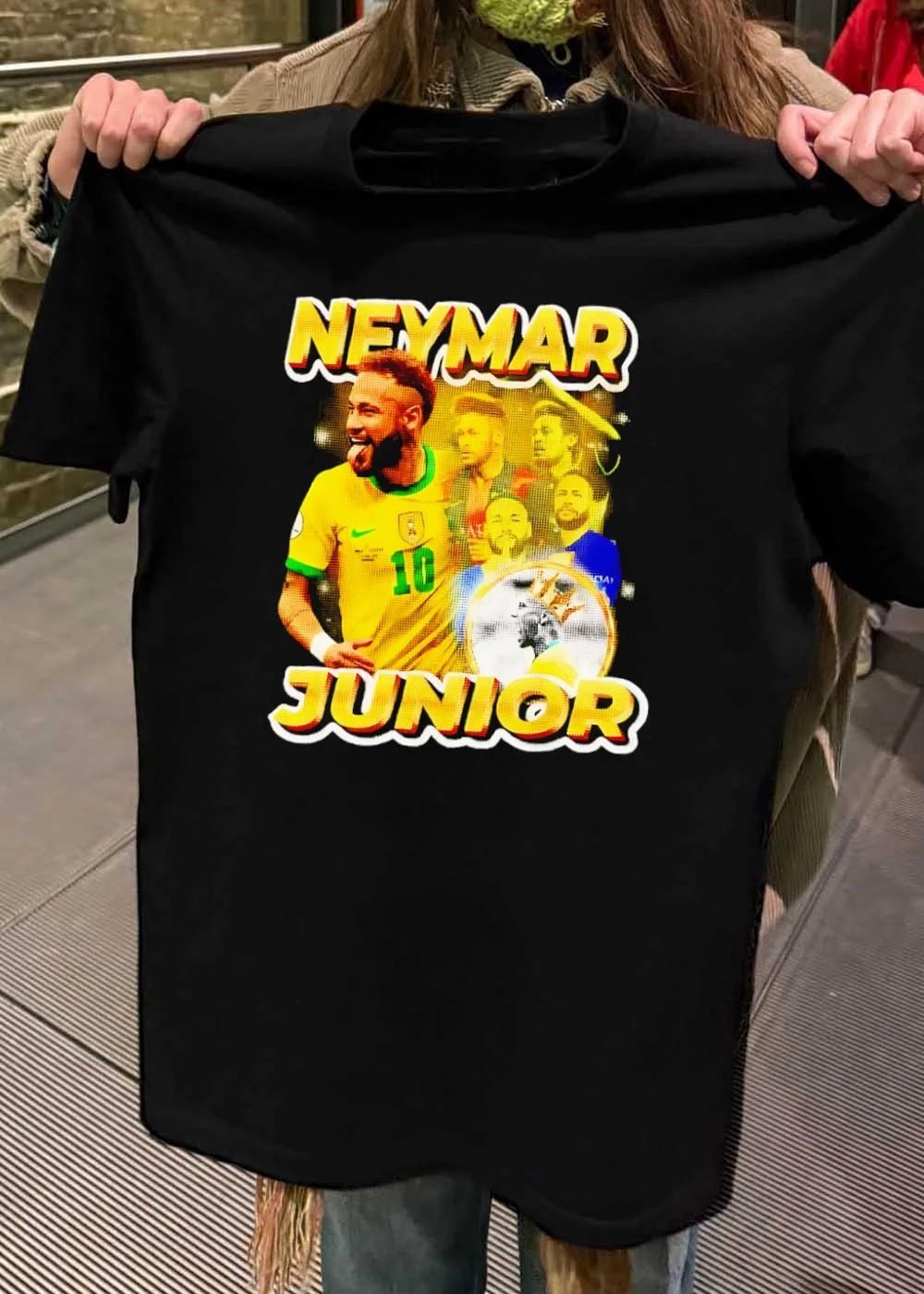 Neymar Junior Brasil National Football Team - Adult & Kids T-Shirts, Sweatshirts & Hoodies apparel design preview 2