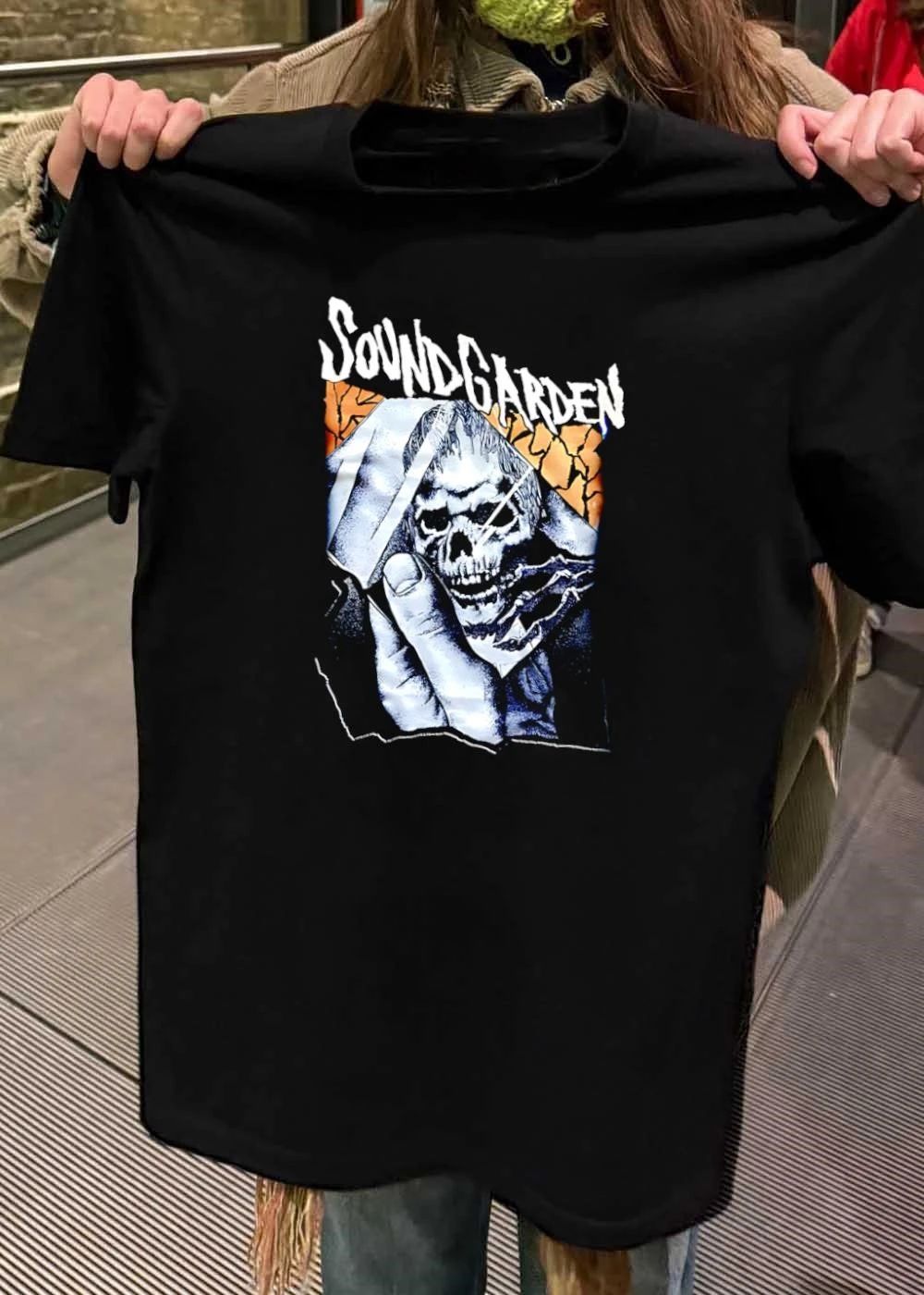 Soundgarden Skull Hand Broken Glass - Adult & Kids T-Shirts, Sweatshirts & Hoodies apparel design preview 2