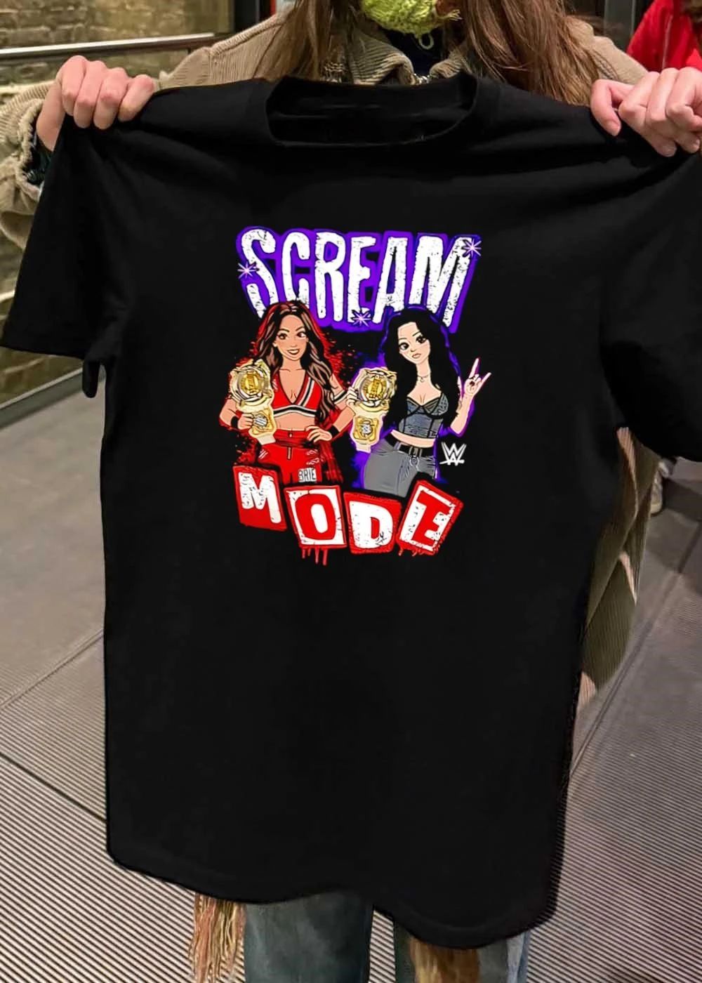 Scream Team Mode Women Tag Champions Wrestling - Adult & Kids T-Shirts, Sweatshirts & Hoodies apparel design preview 2
