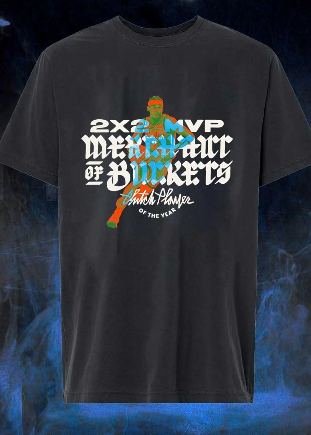 Shai Gilgeous Alexander 2×2 MVP Merchant Of Buckets - Adult & Kids T-Shirts, Sweatshirts & Hoodies apparel design preview 1