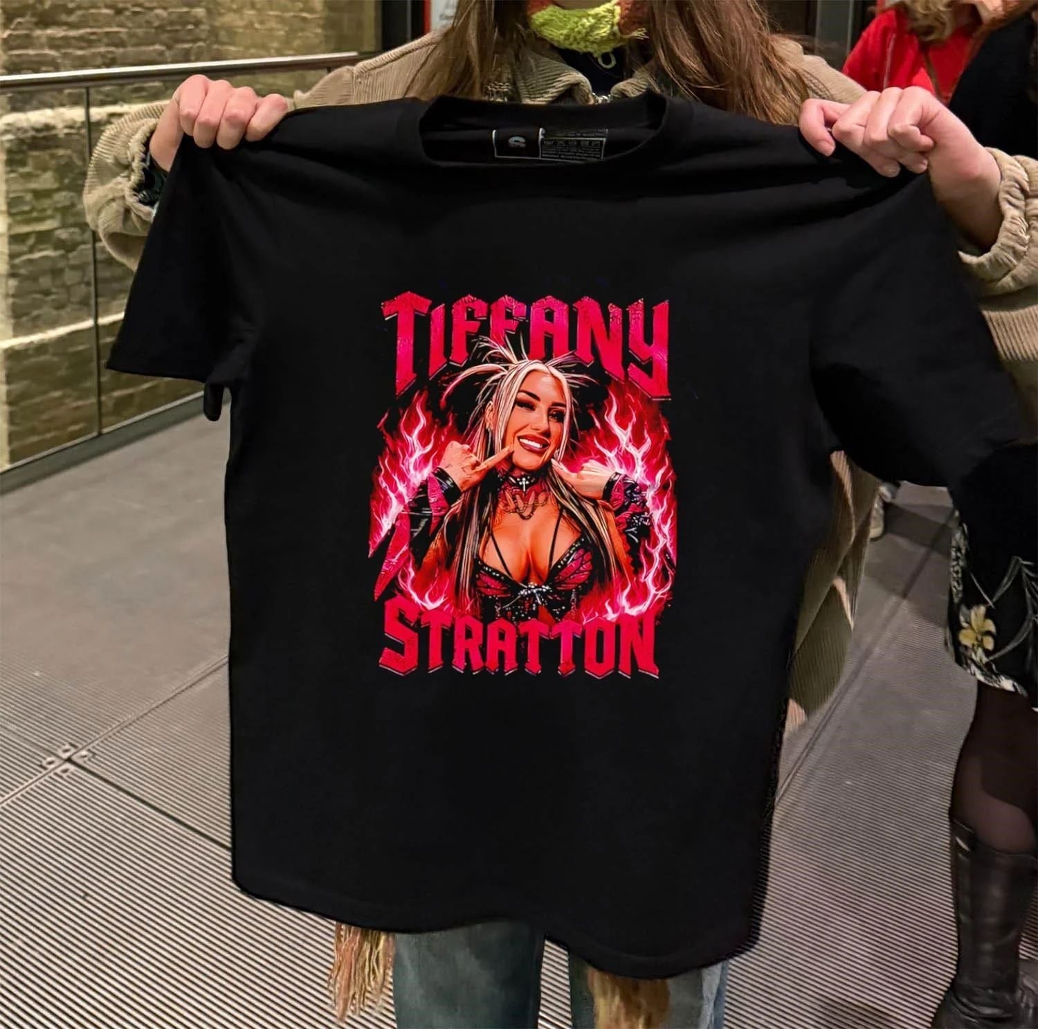 Tiffany Stratton Center Of The Universe Pink - Adult & Kids T-Shirts, Sweatshirts & Hoodies apparel design preview 2
