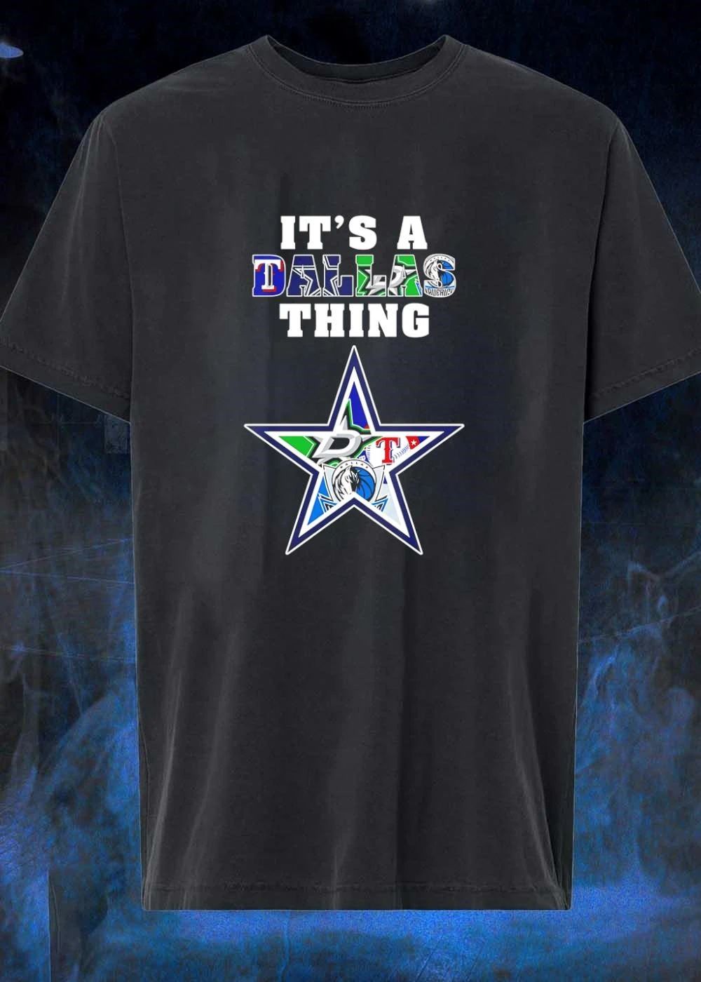 It's A Dallas Thing Cowboys Rangers Stars Mavericks - Adult & Kids T-Shirts, Sweatshirts & Hoodies apparel design preview 1