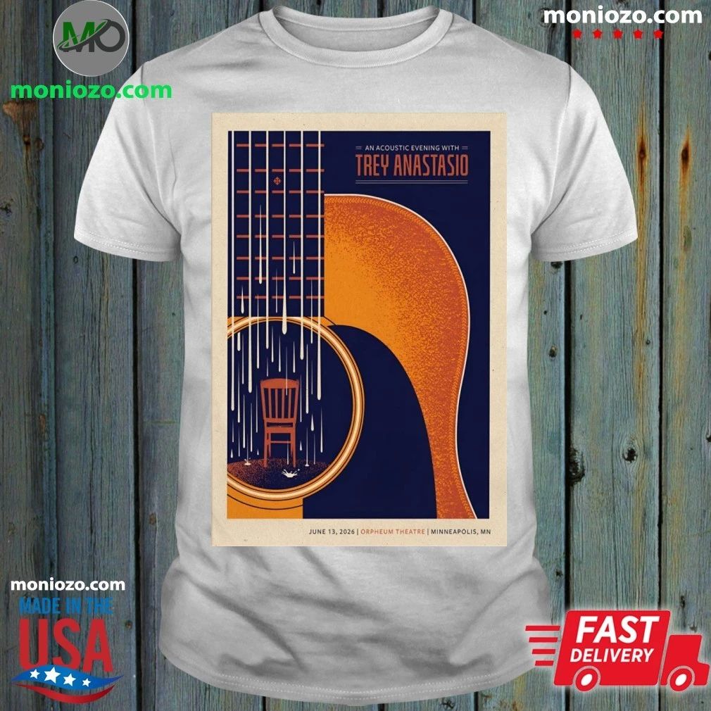 Original Trey Anastasio In Minneapolis MN On June 13 - Adult & Kids T-Shirts, Sweatshirts & Hoodies apparel design preview 1