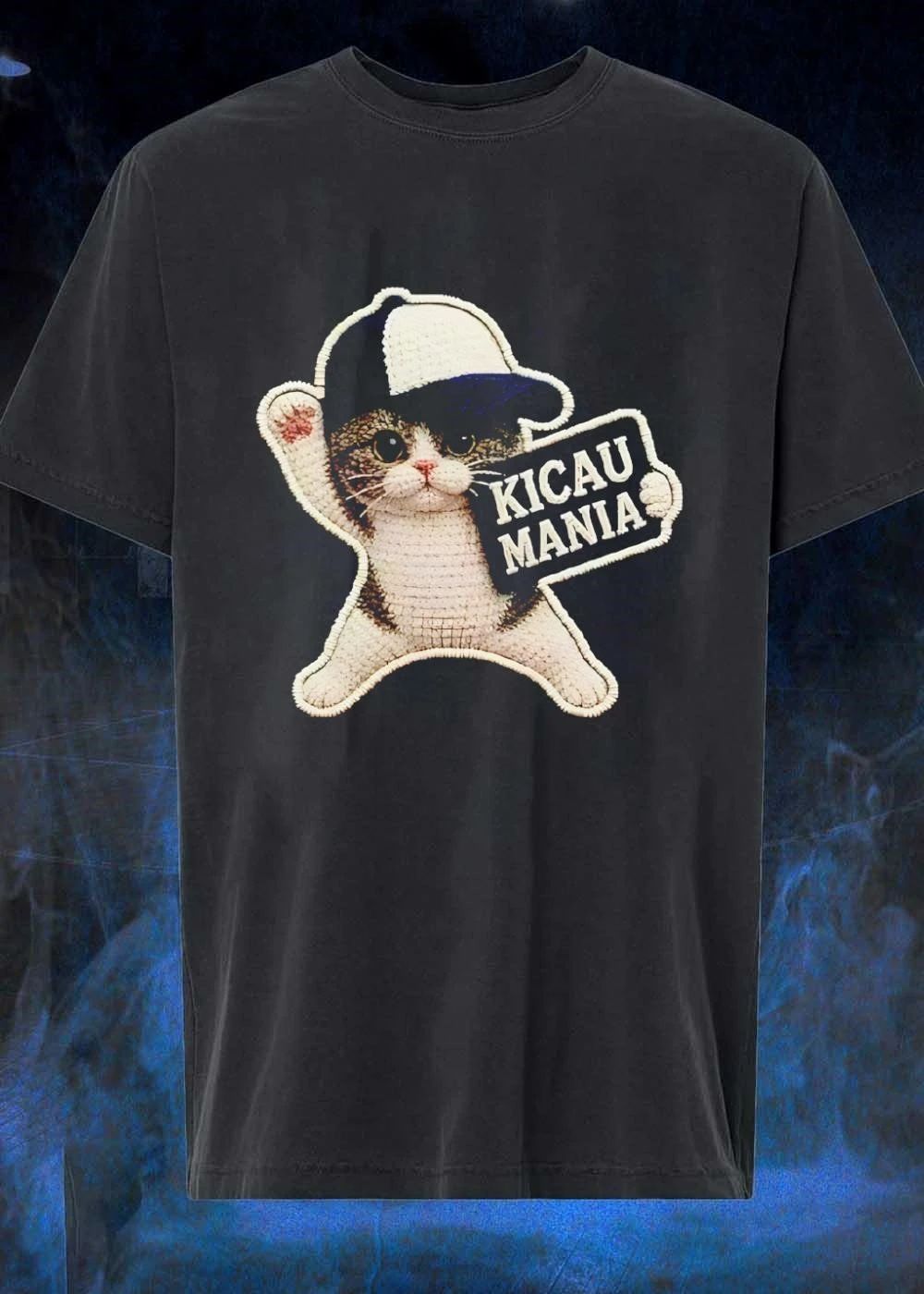 Kicau Mania Crochet Cat cute - Adult & Kids T-Shirts, Sweatshirts & Hoodies apparel design preview 1