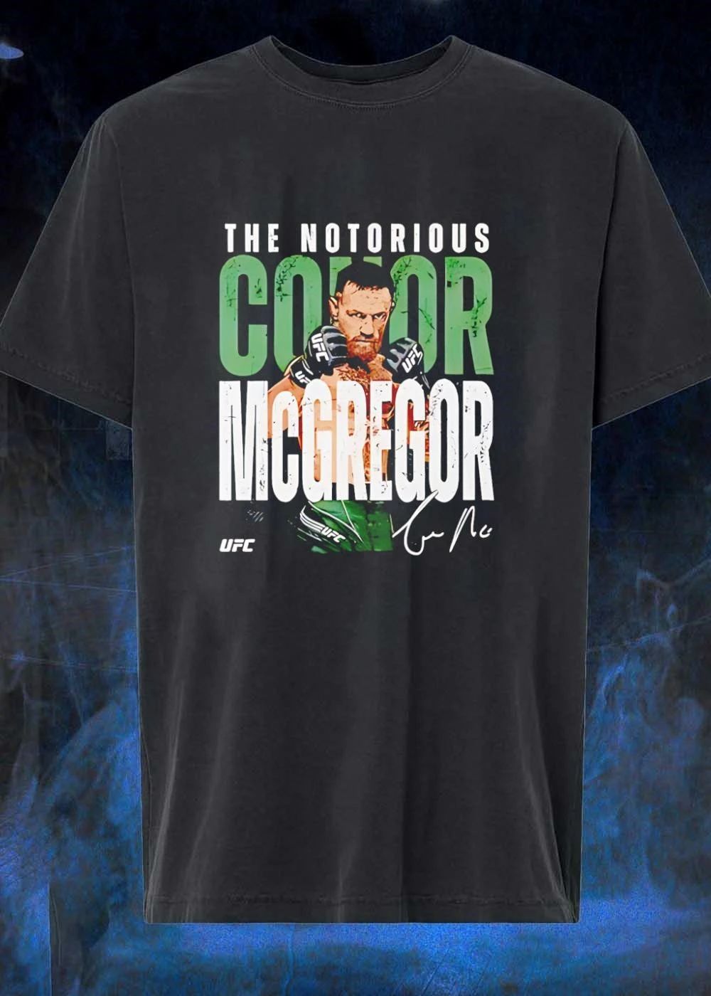 The Notorious Conor McGregor UFC Signature - Adult & Kids T-Shirts, Sweatshirts & Hoodies apparel design preview 1