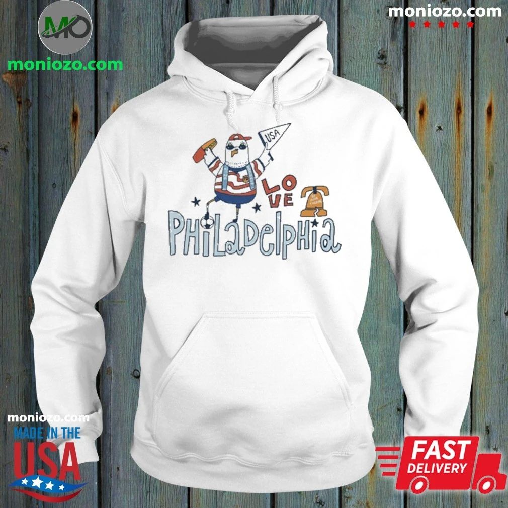 World Cup 2026 Philadelphia Vinnie The Pigeon - Adult & Kids T-Shirts, Sweatshirts & Hoodies apparel design preview 2