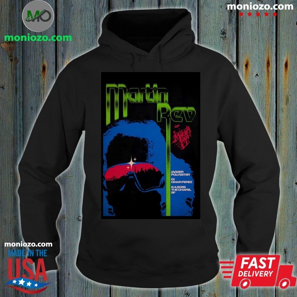 Martin Rev At The Chapel On June 4 2026 Poster - Adult & Kids T-Shirts, Sweatshirts & Hoodies apparel design preview 2