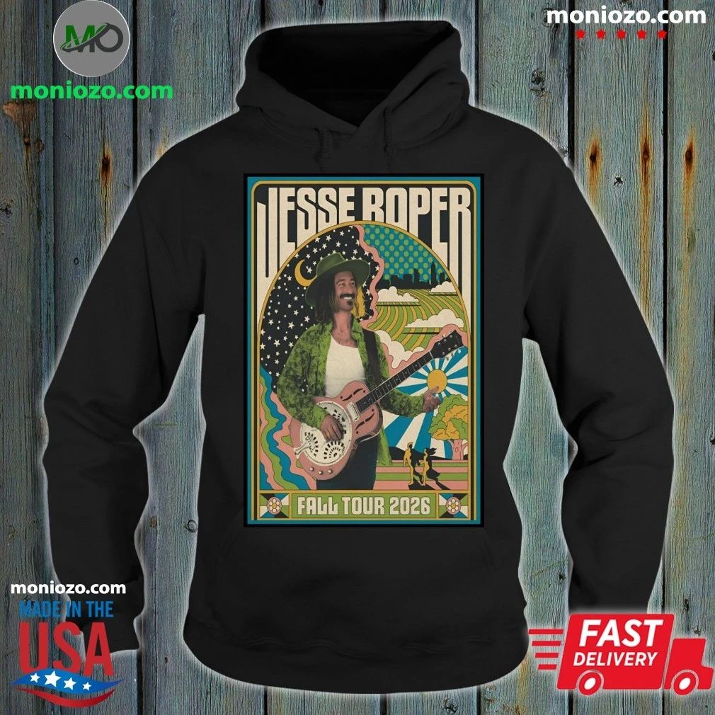 Original Jesse Roper Fall Tour 2026 Poster - Adult & Kids T-Shirts, Sweatshirts & Hoodies apparel design preview 2
