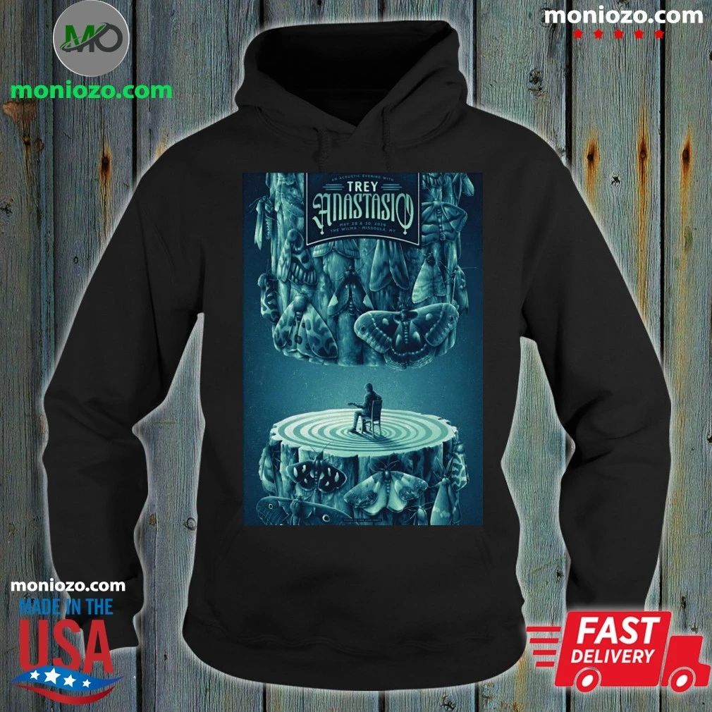 Original Trey Anastasio Missoula MT Event On May - Adult & Kids T-Shirts, Sweatshirts & Hoodies apparel design preview 2