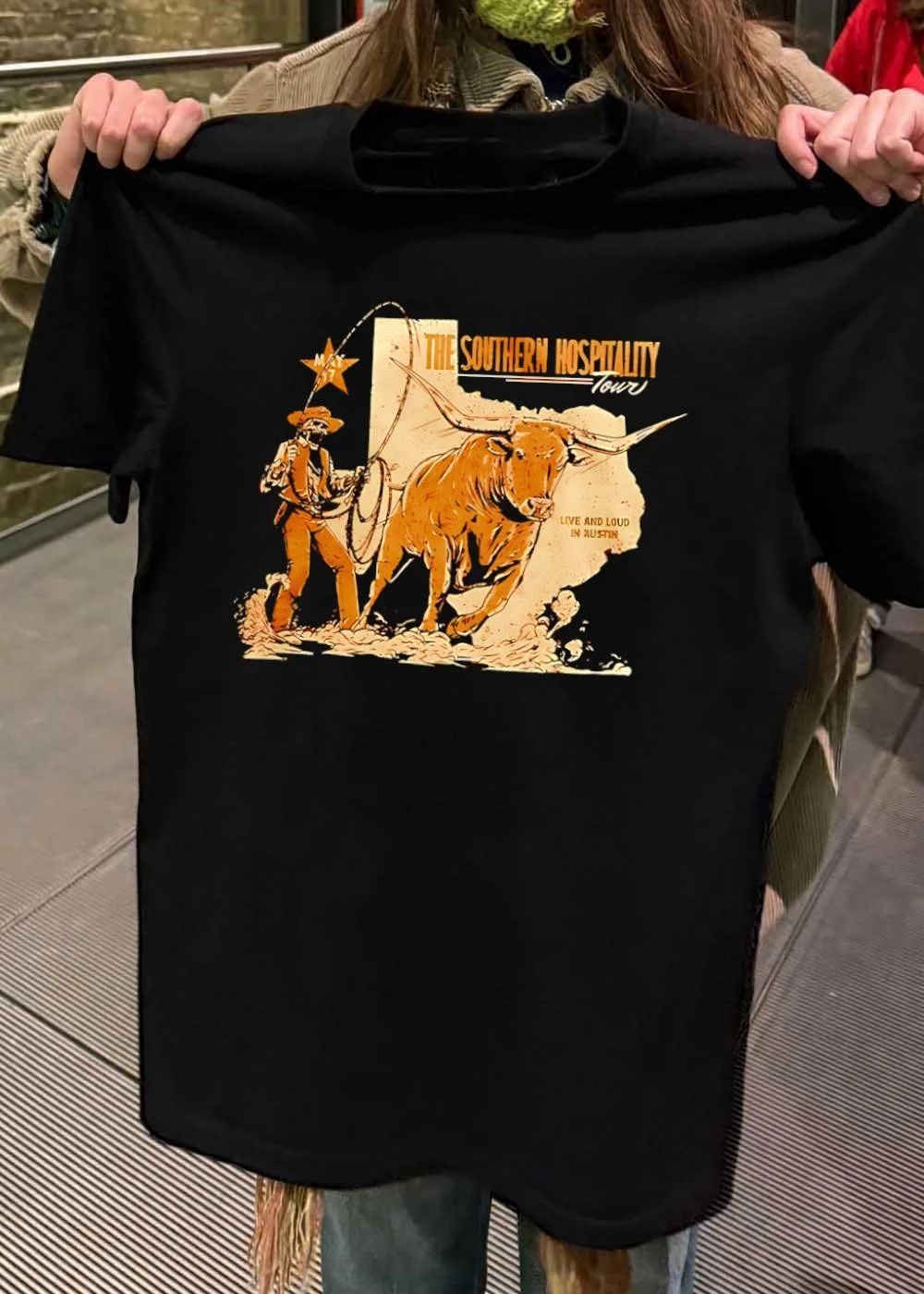 The Southern Hospitality Tour Live And Loud In Austin - Adult & Kids T-Shirts, Sweatshirts & Hoodies apparel design preview 2