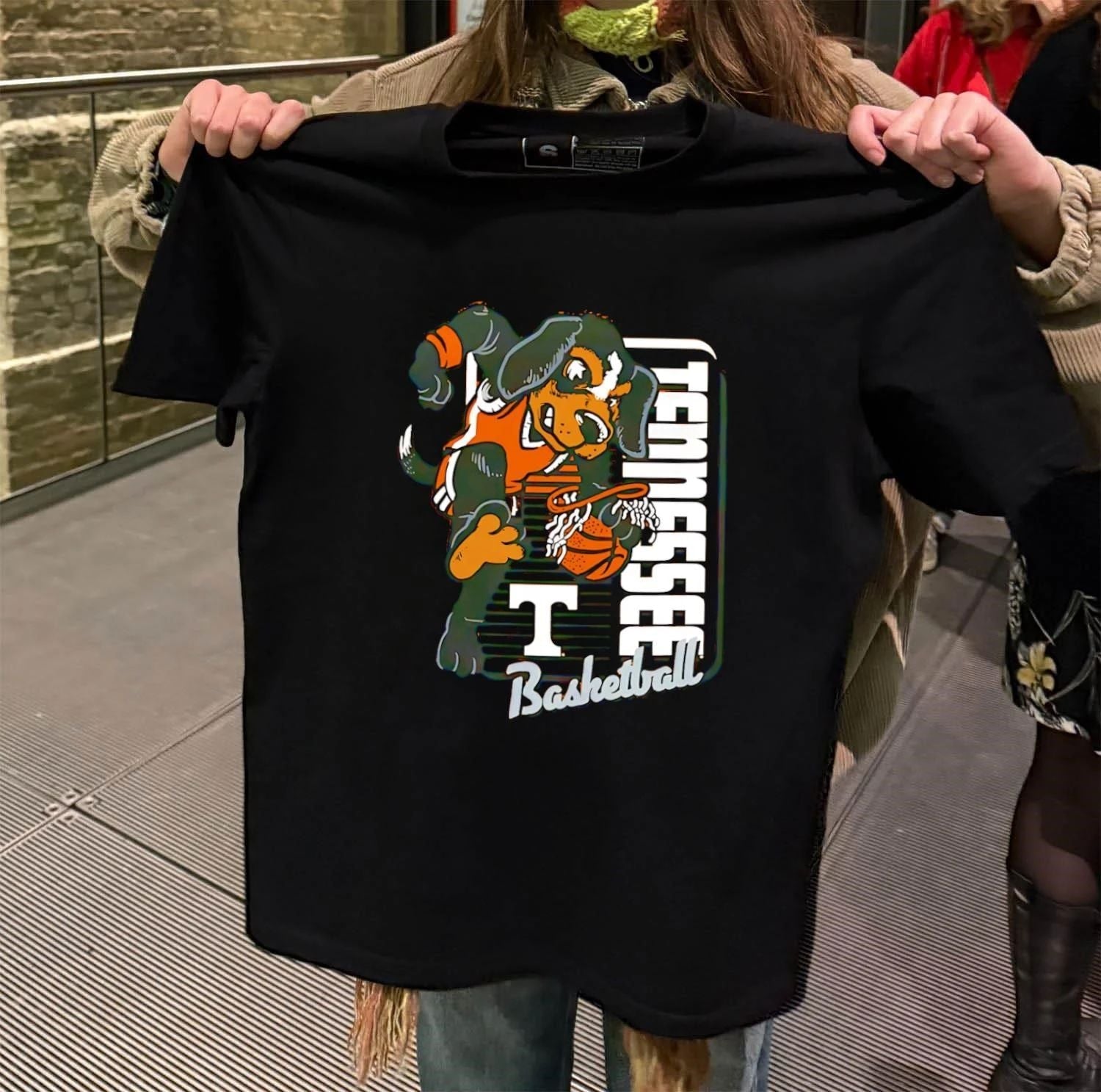 Tennessee Volunteers basketball 2026 Mascot Dunk - Adult & Kids T-Shirts, Sweatshirts & Hoodies apparel design preview 2