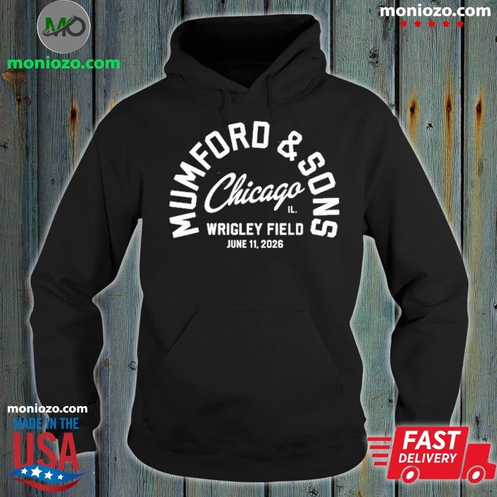 Mumford Sons Chicago IL June 11 2026 - Adult & Kids T-Shirts, Sweatshirts & Hoodies apparel design preview 2