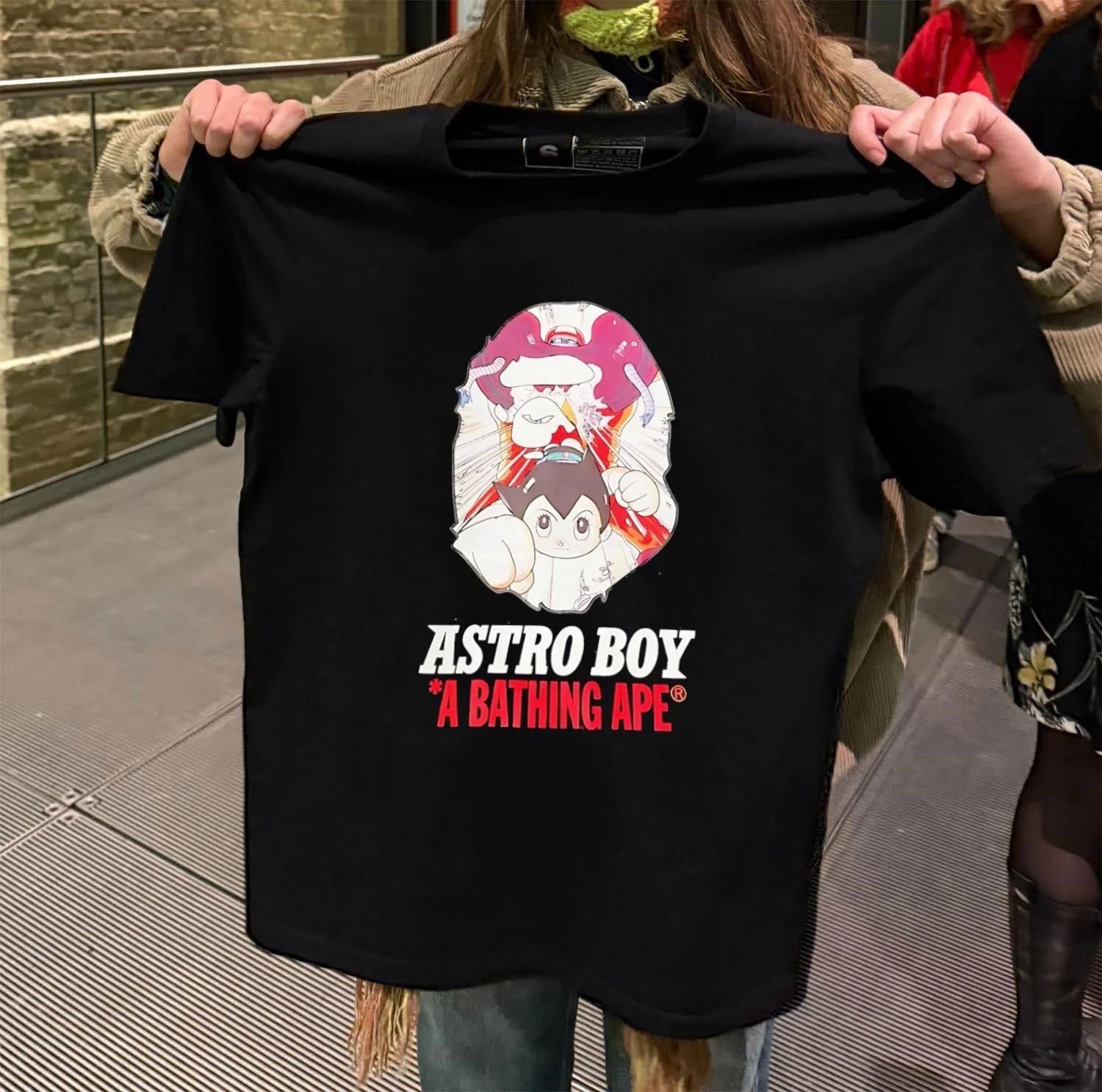 Astro Boy A Bathing Ape comic - Adult & Kids T-Shirts, Sweatshirts & Hoodies apparel design preview 2