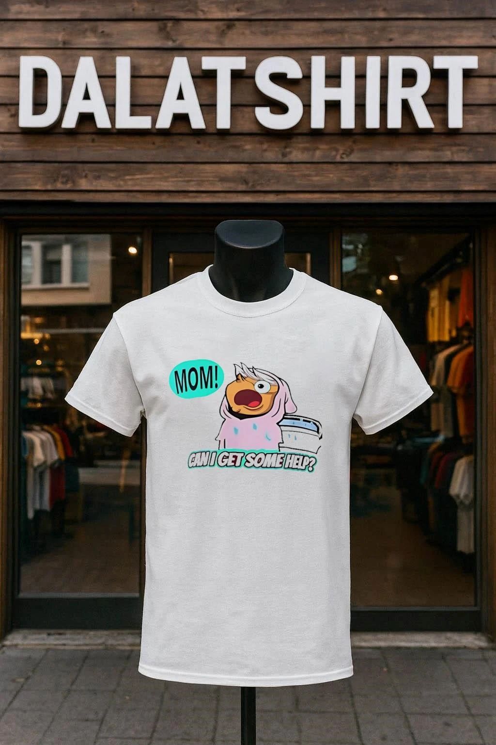 Mom can I get some help - Adult & Kids T-Shirts, Sweatshirts & Hoodies apparel design preview 1