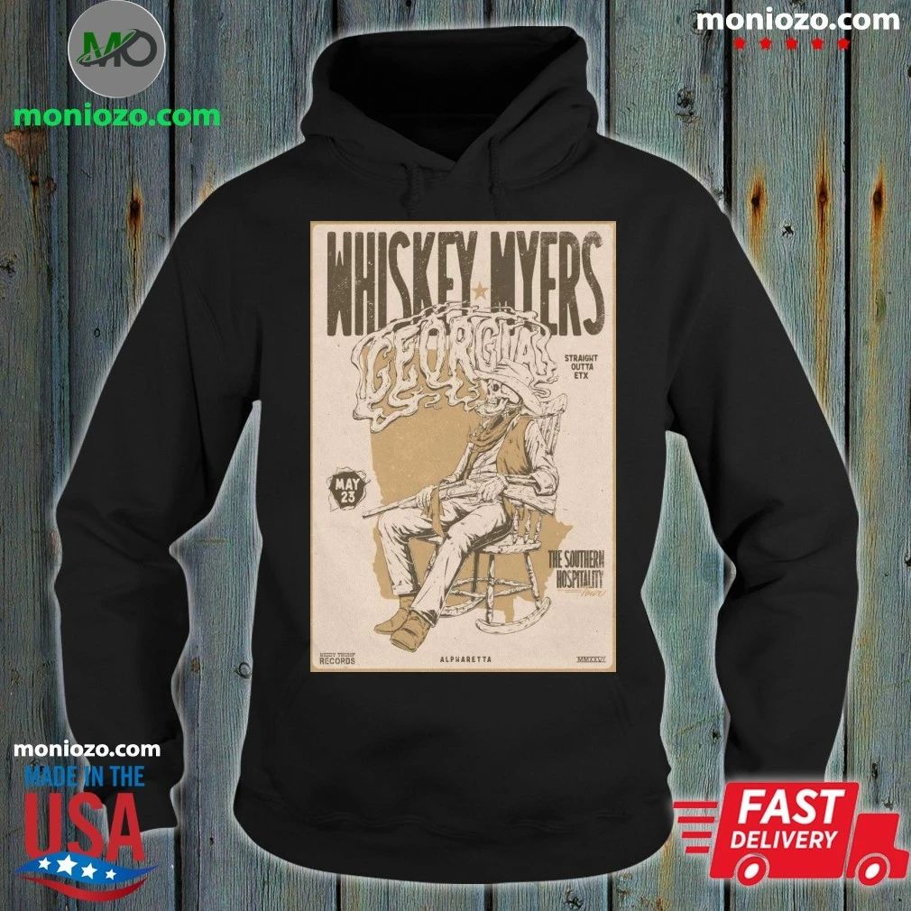 Original Whiskey Myers 5 23 2026 Alpharetta GA Poster - Adult & Kids T-Shirts, Sweatshirts & Hoodies apparel design preview 2