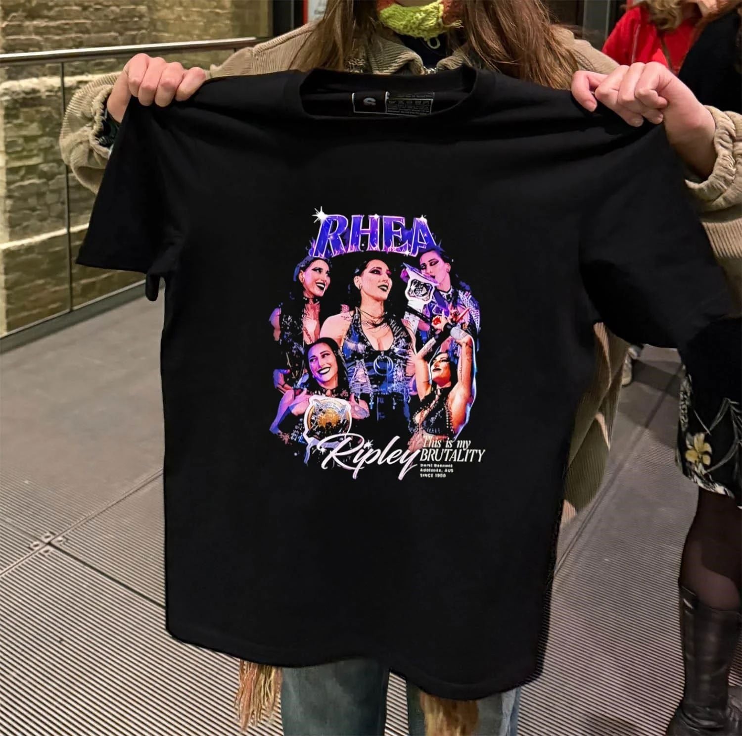 Rhea Ripley This Is My Brutality Demi Bennett - Adult & Kids T-Shirts, Sweatshirts & Hoodies apparel design preview 2