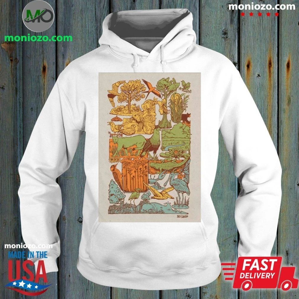 Original Bird Collective Florida Wildlife Corridor - Adult & Kids T-Shirts, Sweatshirts & Hoodies apparel design preview 2
