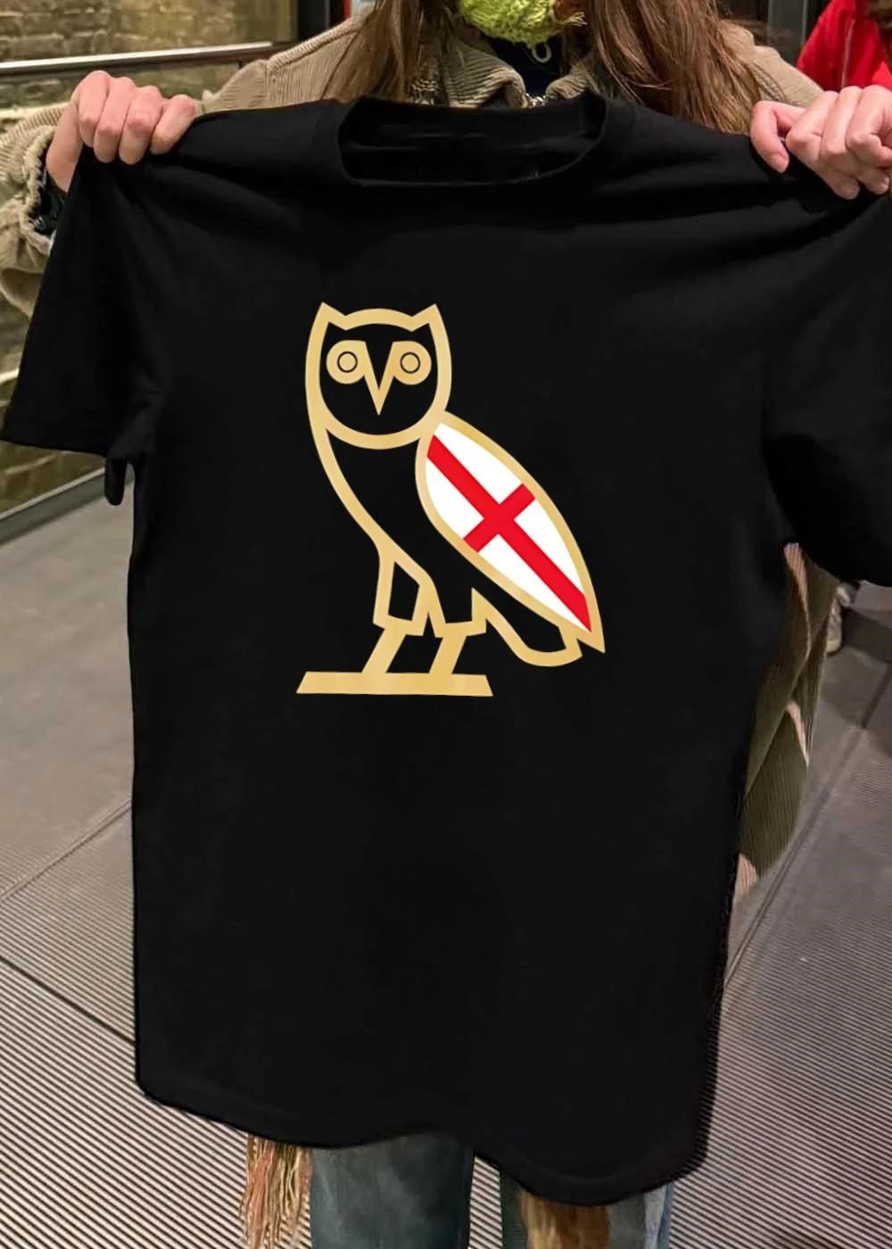 OVO Owl England Flag - Adult & Kids T-Shirts, Sweatshirts & Hoodies apparel design preview 2