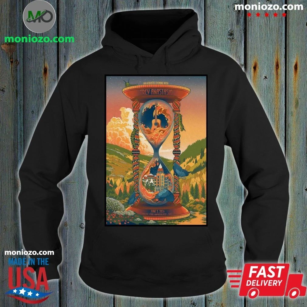 Original Trey Anastasio Vail CO 6 3 2026 Poster - Adult & Kids T-Shirts, Sweatshirts & Hoodies apparel design preview 2