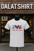 Peace love Washington state cougars - Adult & Kids T-Shirts, Sweatshirts & Hoodies apparel design preview 1