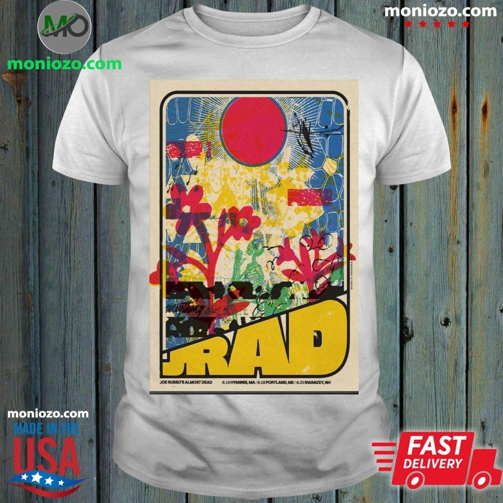 Original Joe Russo's Almost Dead June 18, 2026 Cape - Adult & Kids T-Shirts, Sweatshirts & Hoodies apparel design preview 1