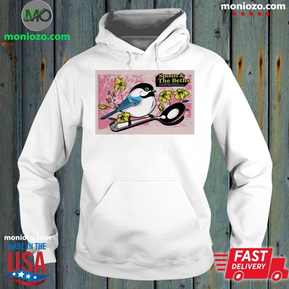 Original Spoon And The Beths June 26 2026 In Detroit - Adult & Kids T-Shirts, Sweatshirts & Hoodies apparel design preview 2