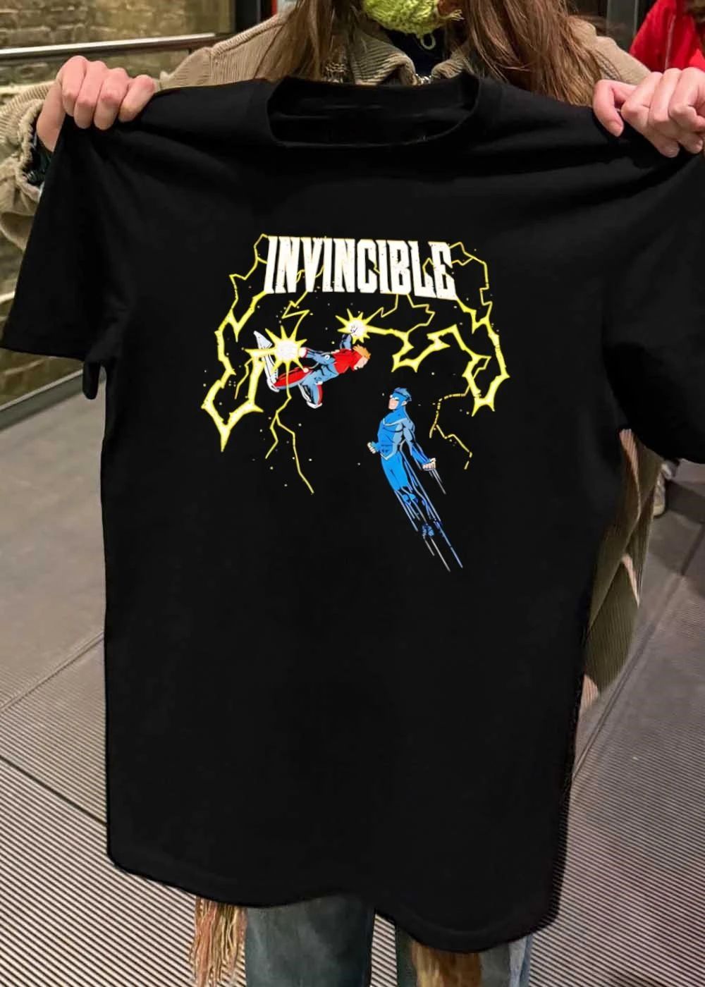 Invincible vs Powerplex - Adult & Kids T-Shirts, Sweatshirts & Hoodies apparel design preview 2