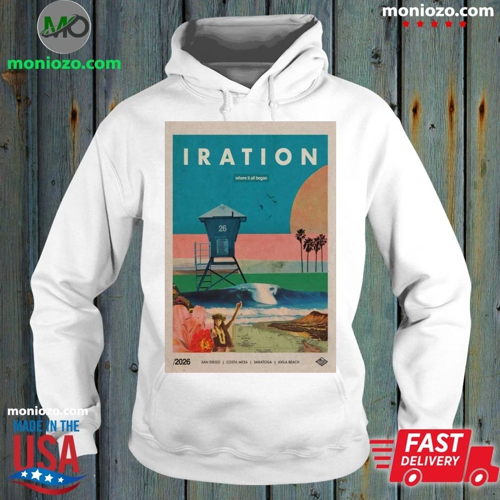 Original Iration Tour 2026 6 25 San Diego, 26 Costa - Adult & Kids T-Shirts, Sweatshirts & Hoodies apparel design preview 2