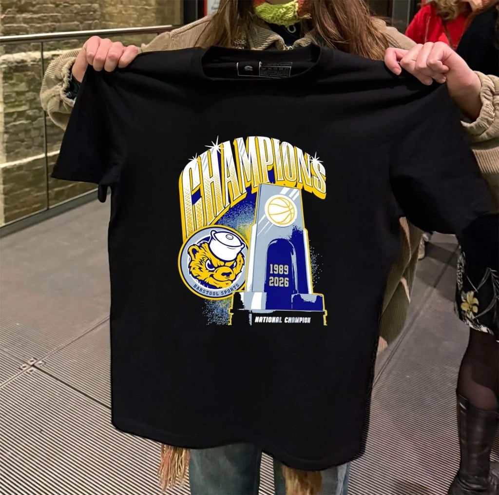 MI Champions Basketball Trophy 1989-2026 - Adult & Kids T-Shirts, Sweatshirts & Hoodies apparel design preview 2