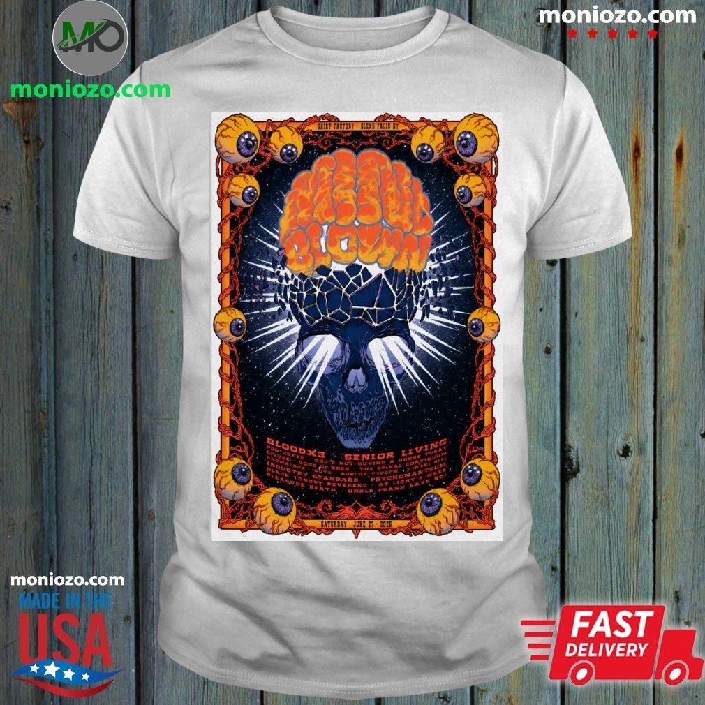 Mind Blown Festival June 27 2026 The Factory in Glens - Adult & Kids T-Shirts, Sweatshirts & Hoodies apparel design preview 1